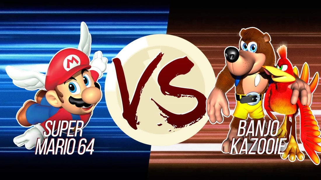 Super Mario 64 vs Banjo-Kazooie : Duel de la Plateforme 3D