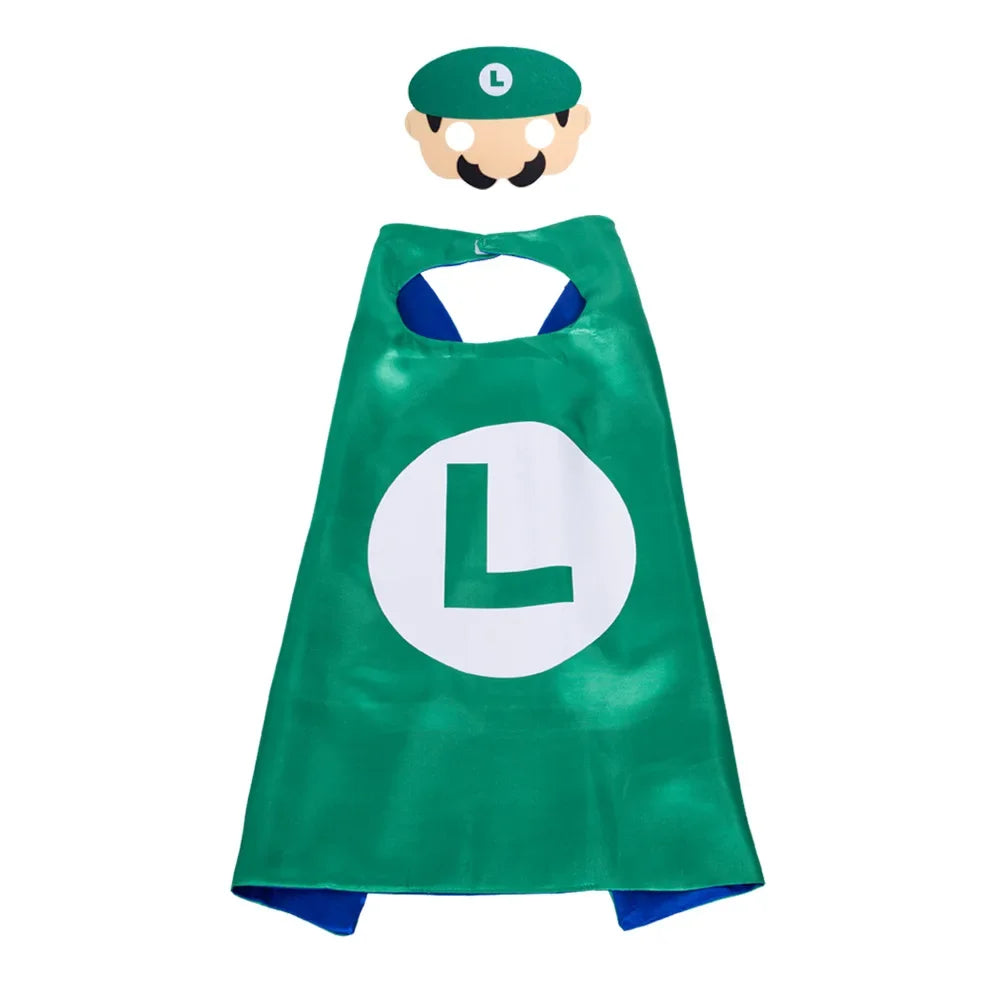 Lot de 6 Déguisements - Personnages Univers Mario