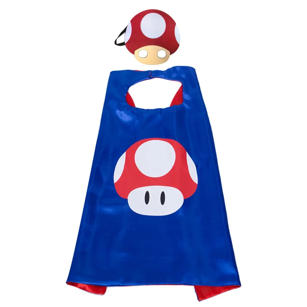 Lot de 6 Déguisements - Personnages Univers Mario