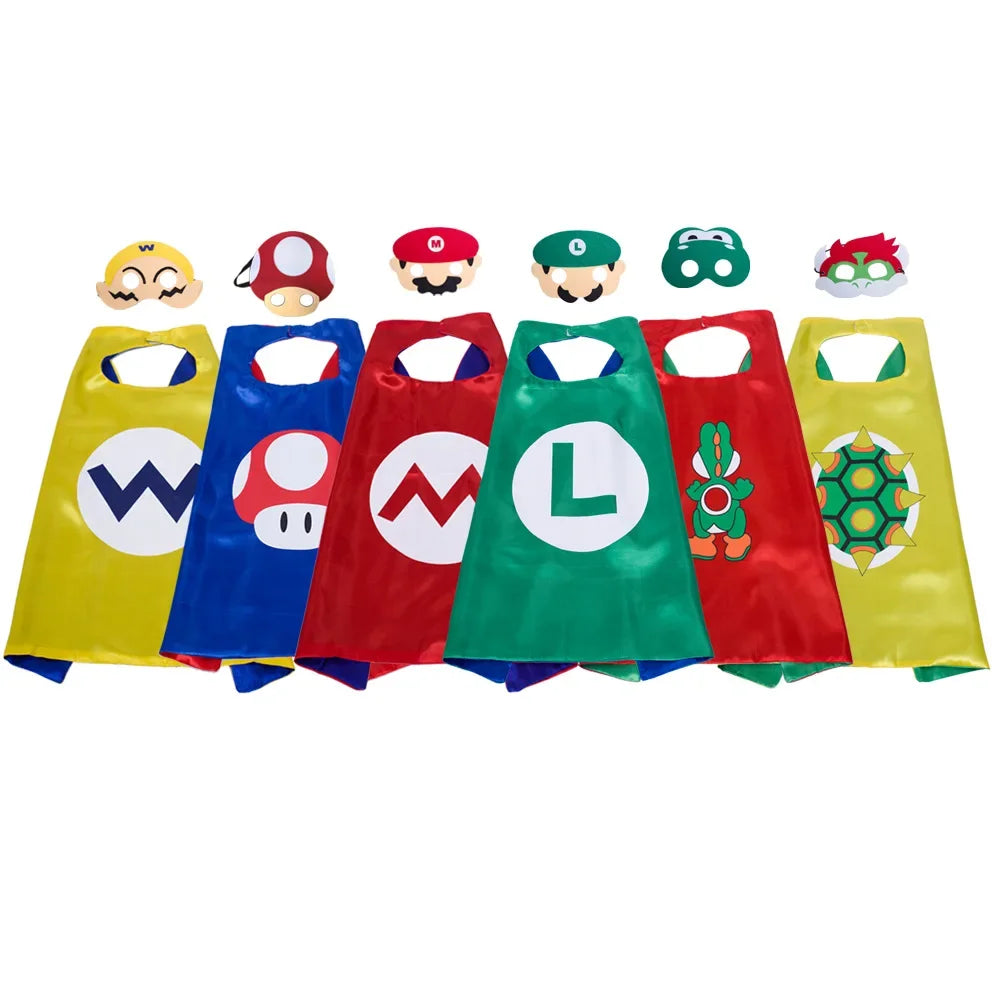 Déguisement Mario Bros - Masque et Cape