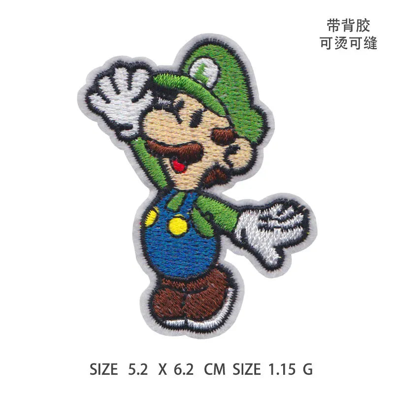 Écusson Mario - Luigi