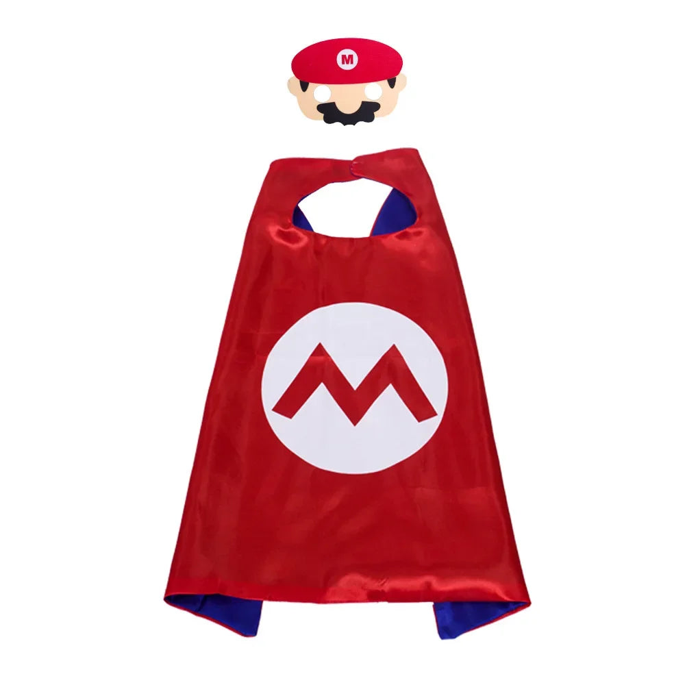 Lot de 6 Déguisements - Personnages Univers Mario