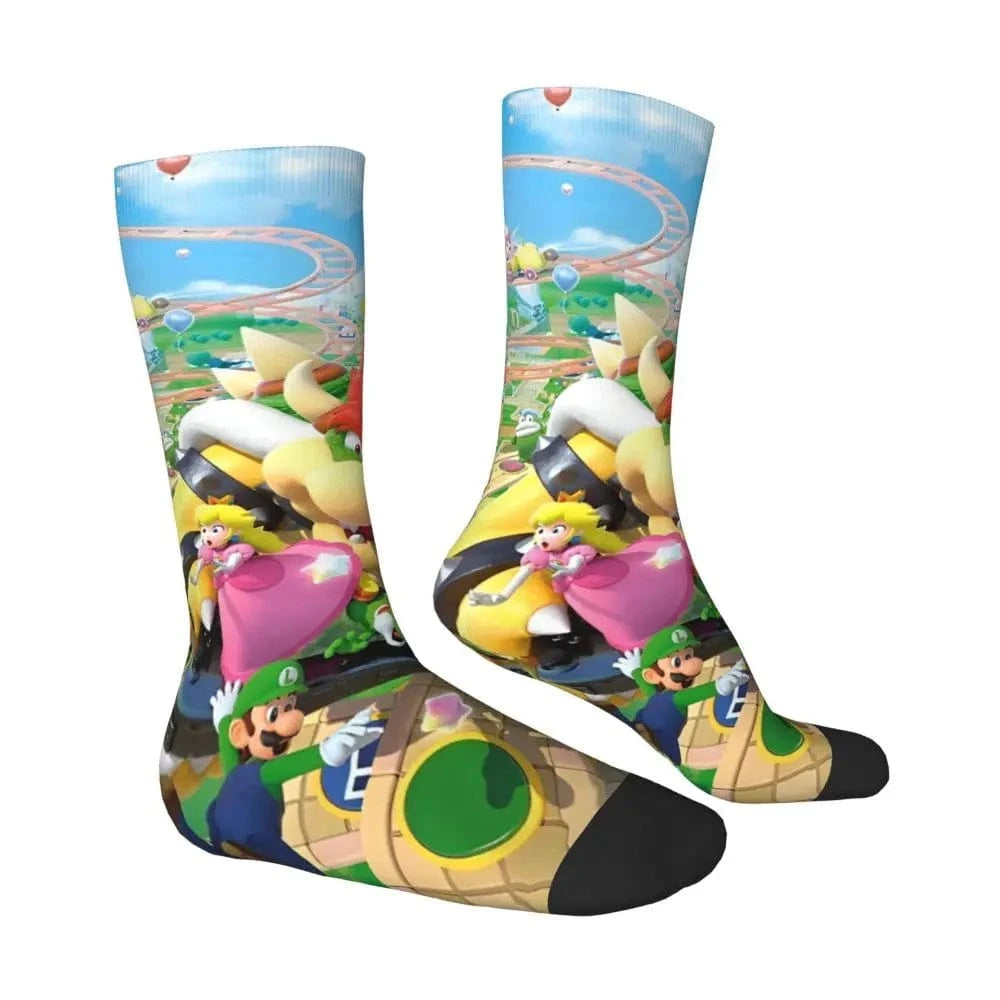 Chaussette Mario - Bowser