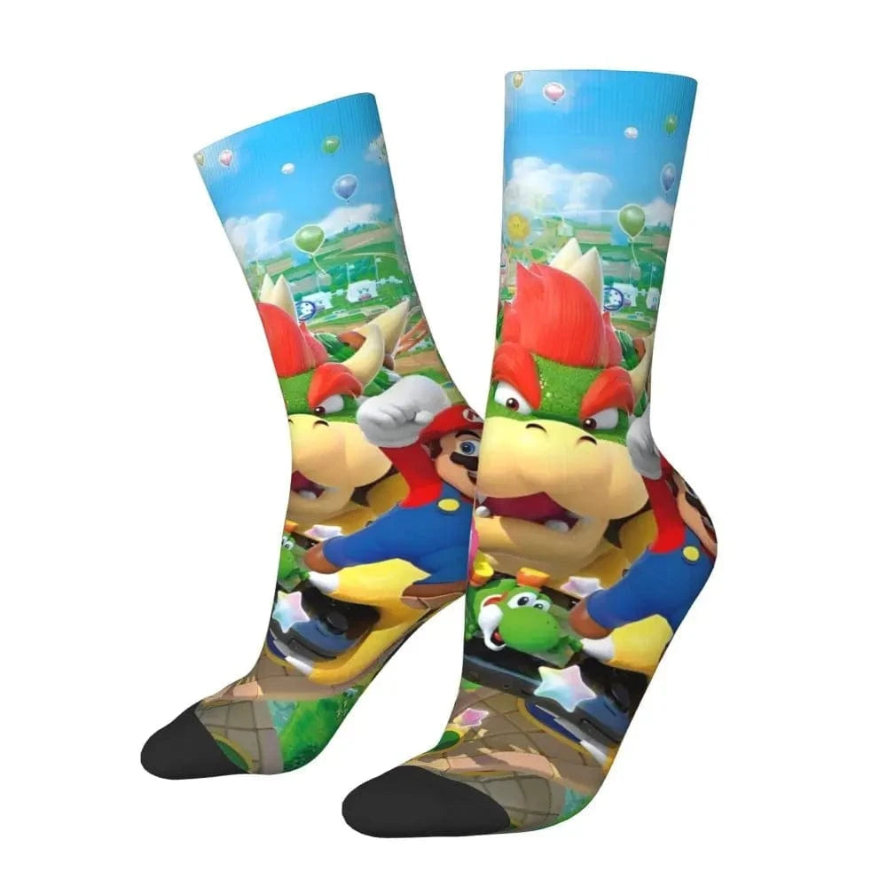 Chaussette Mario - Bowser