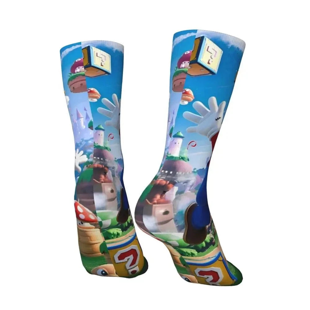 Chaussette Mario - Royaume Champignon