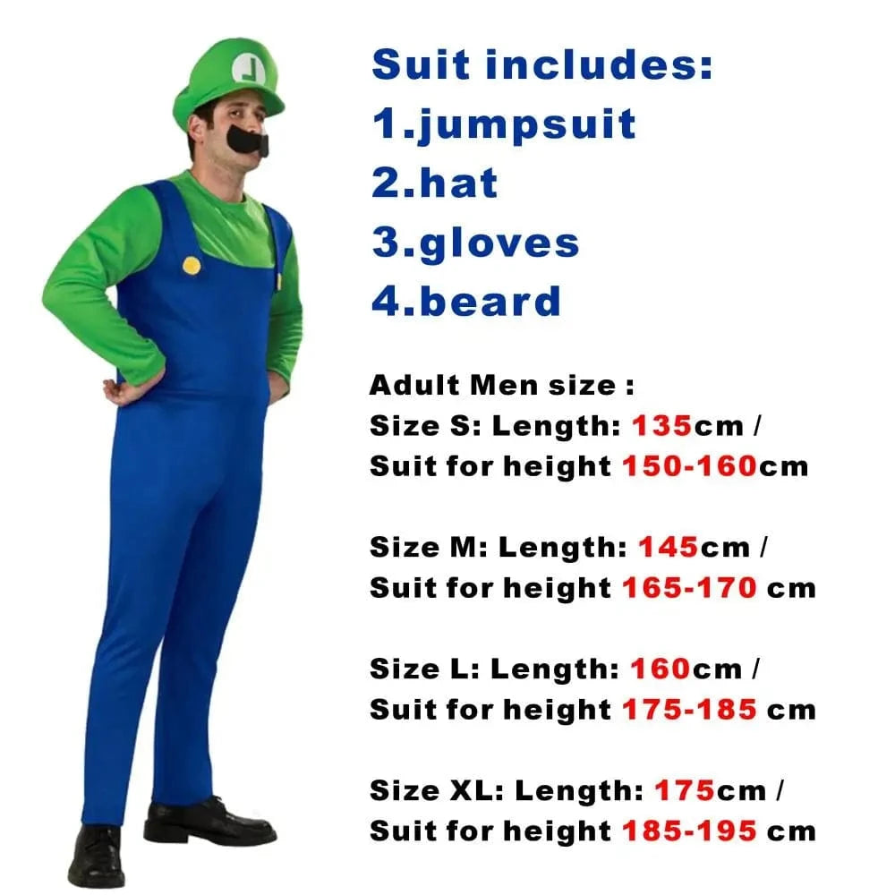 Déguisement Mario Vert - Luigi