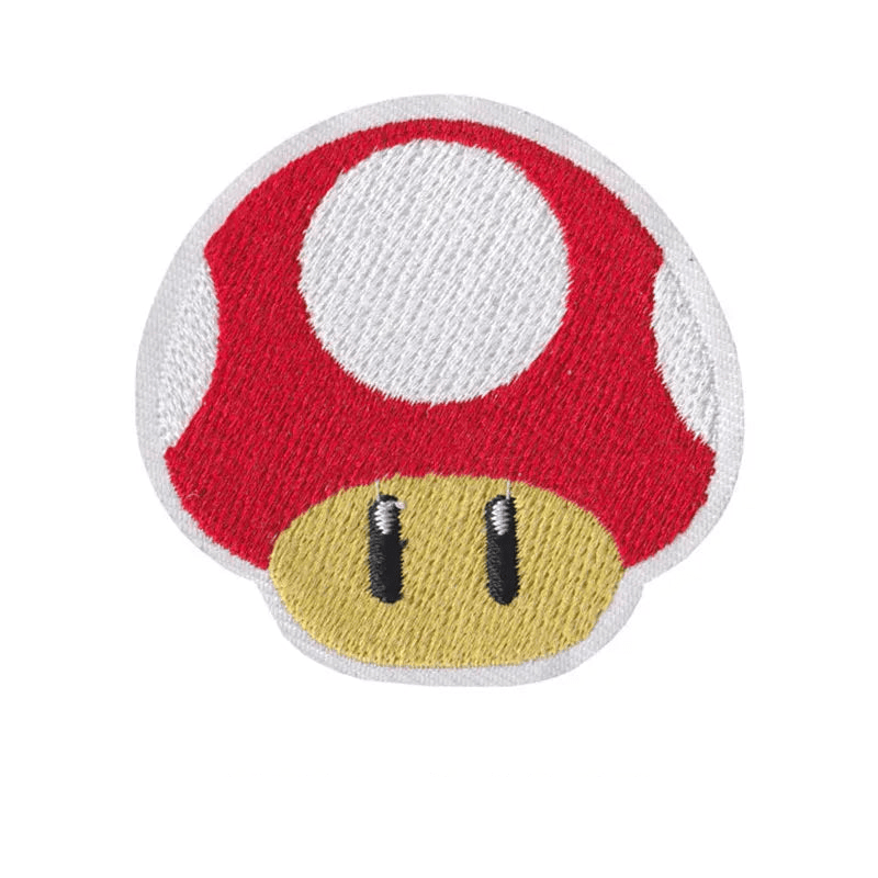 Écusson Mario - Super Champignon