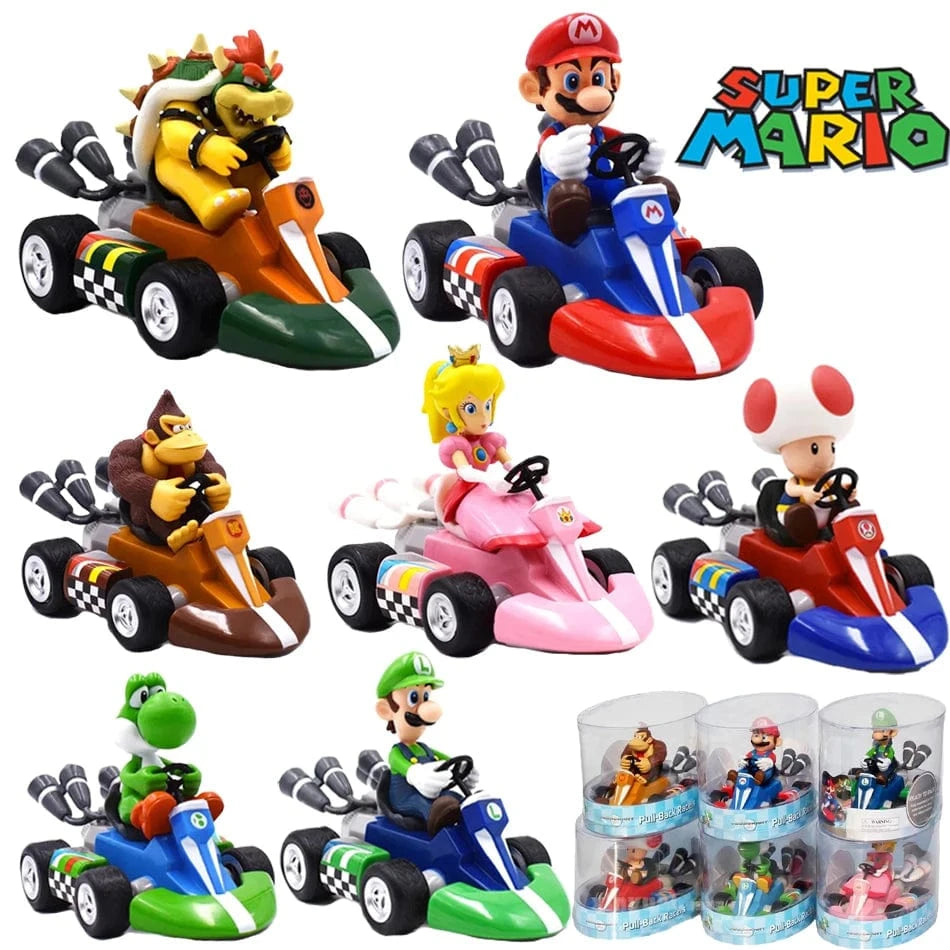 Figurine Karting Mario - Yoshi