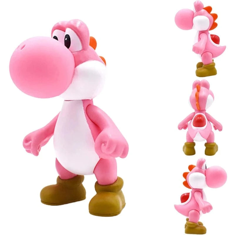 Figurine Mario - Yoshi Rose - 12cm