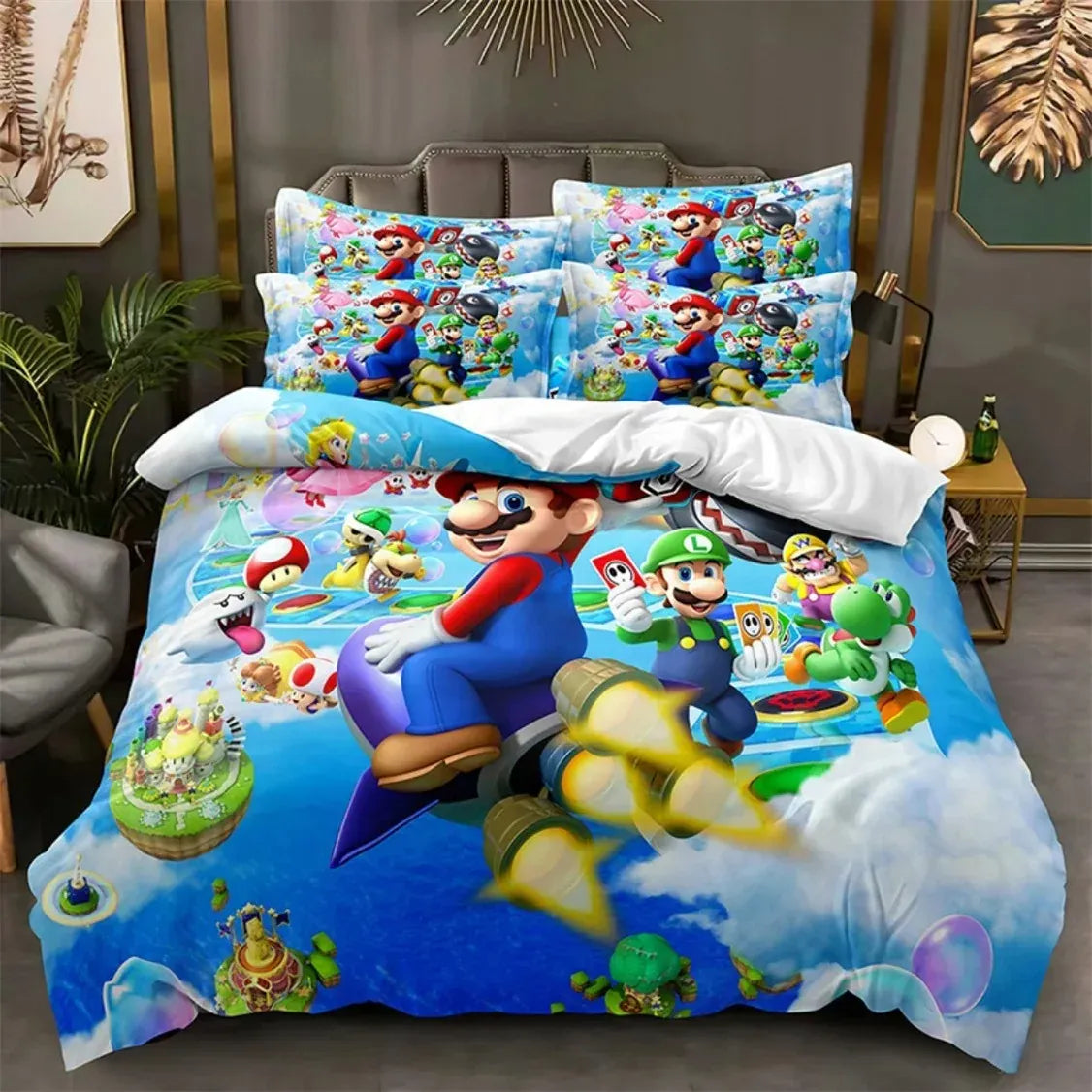 Housse de Couette Super Mario Galaxy