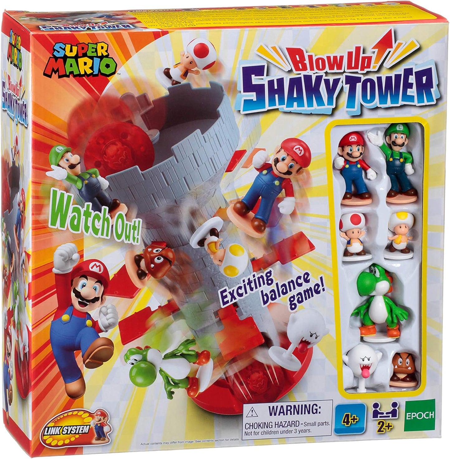 Jeu de Societe Super Mario - Blow Up! Shaky Tower