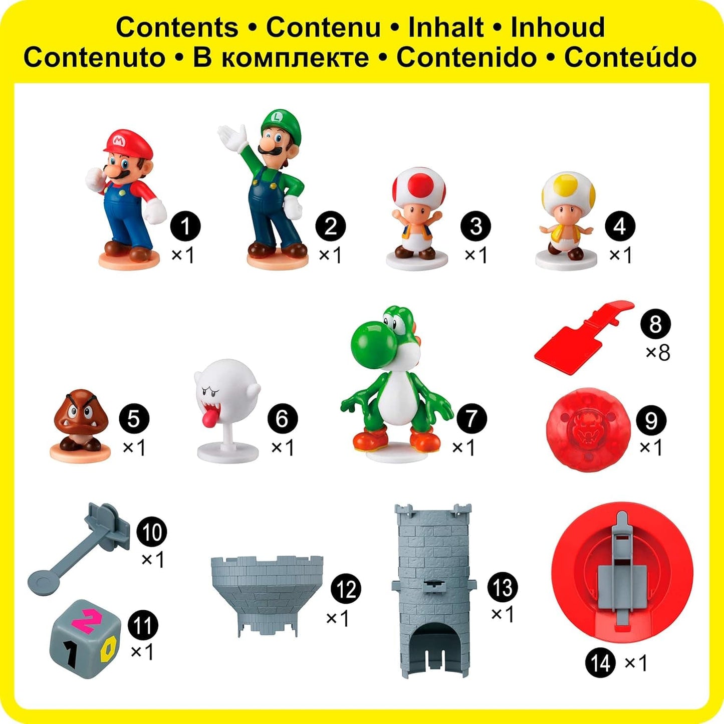 Jeu de Societe Super Mario - Blow Up! Shaky Tower