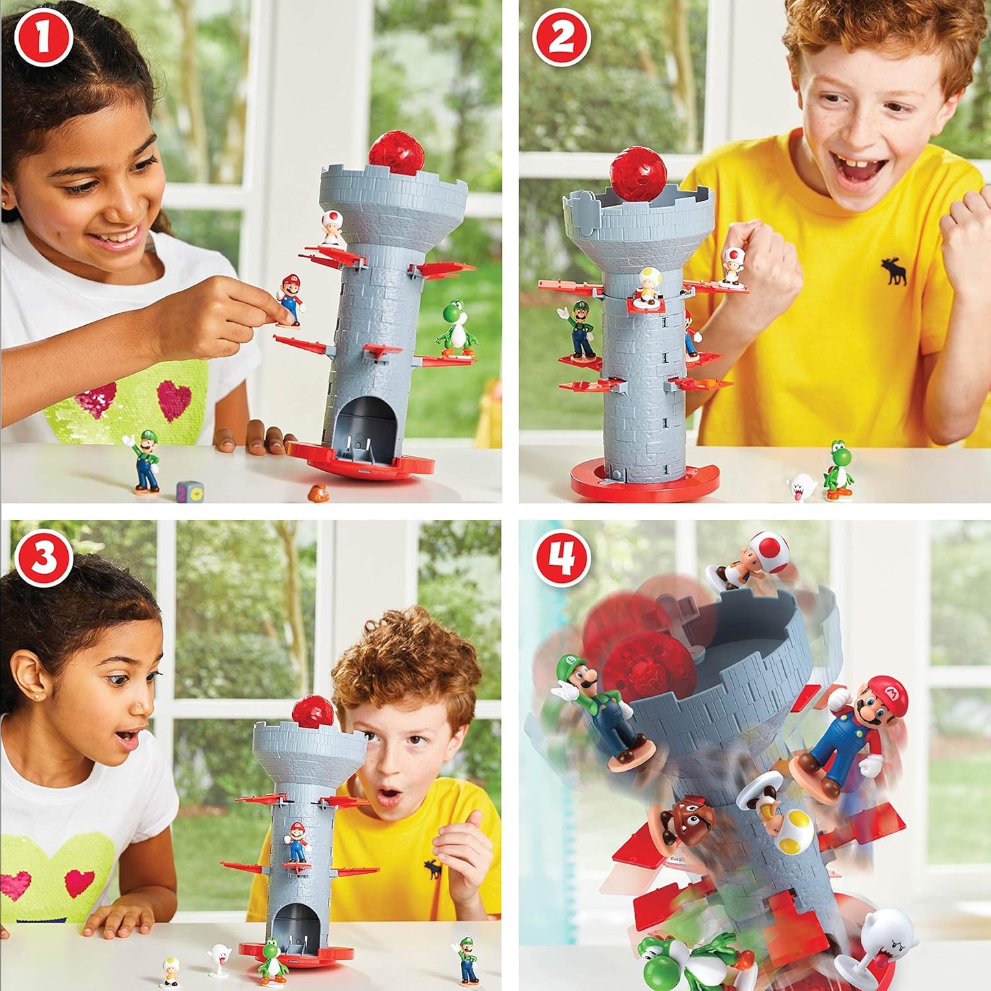 Jeu de Societe Super Mario - Blow Up! Shaky Tower