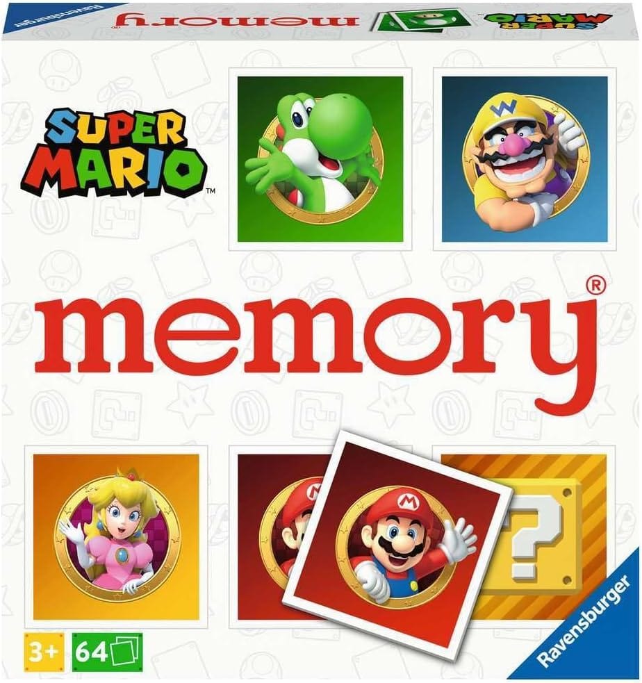 Jeu de Societe Super Mario - Memory