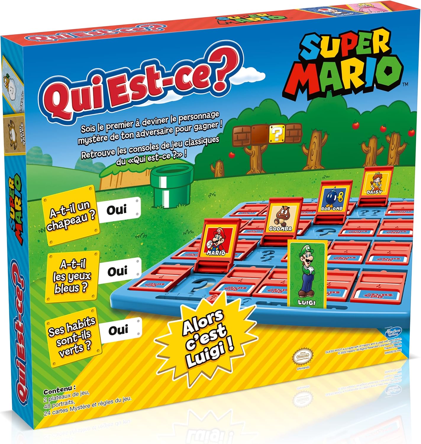 Jeu de Societe Super Mario - Qui Est-Ce ?