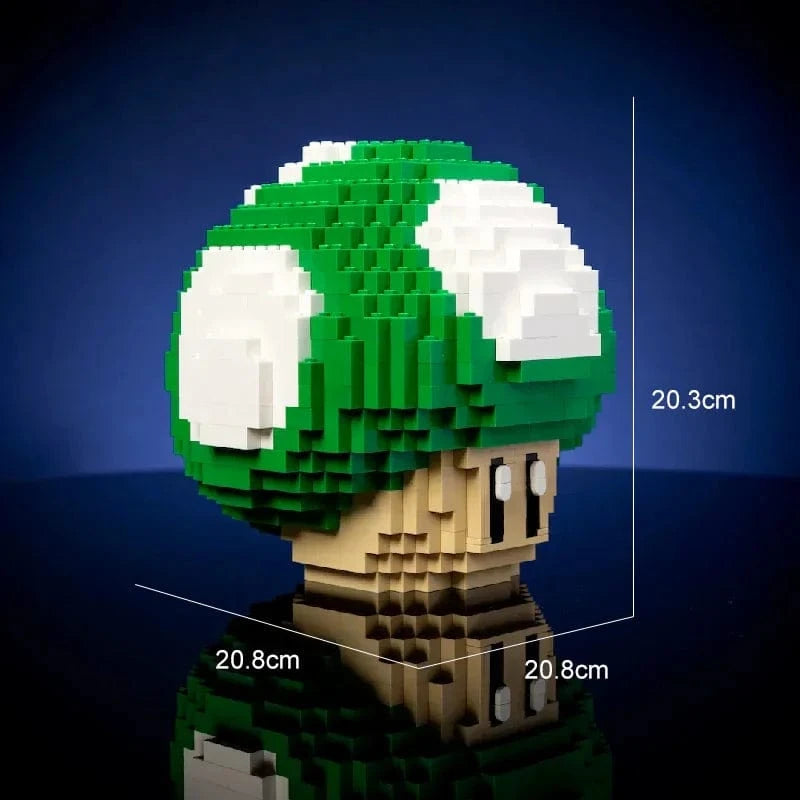 Lego Mario - Champignon Vert ou Rouge - 779 Pièces