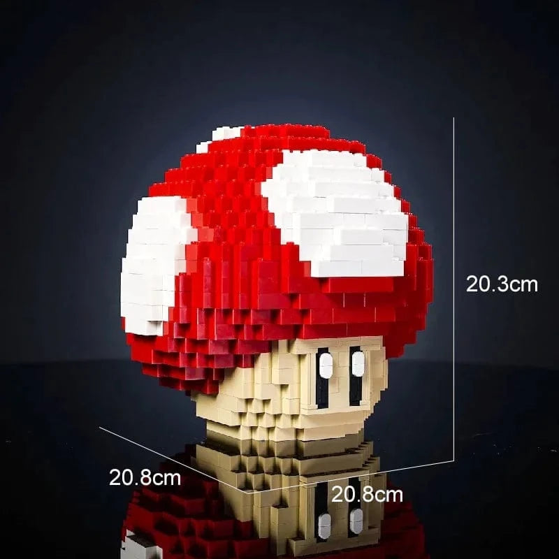 Lego Mario - Champignon Vert ou Rouge - 779 Pièces