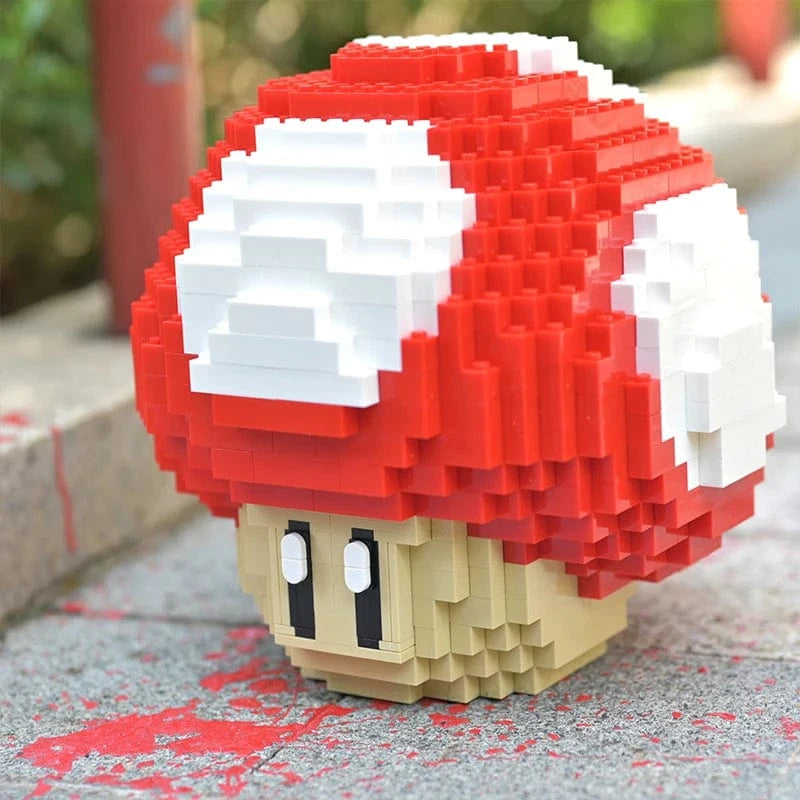 Lego Mario - Champignon Vert ou Rouge - 779 Pièces