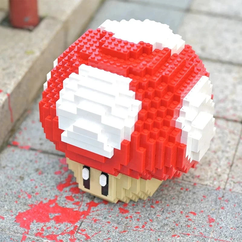 Lego Mario - Champignon Vert ou Rouge - 779 Pièces