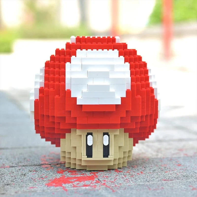 Lego Mario - Champignon Vert ou Rouge - 779 Pièces