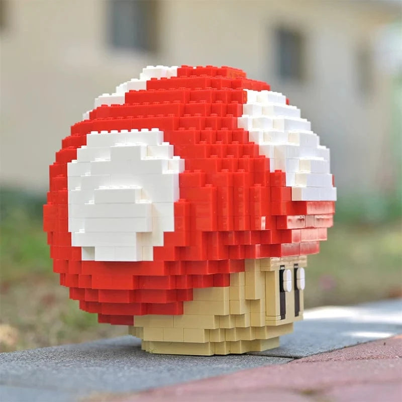 Lego Mario - Champignon Vert ou Rouge - 779 Pièces