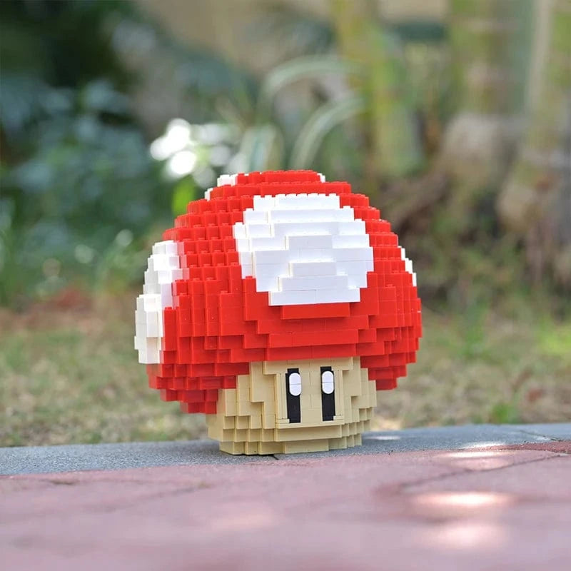 Lego Mario - Champignon Vert ou Rouge - 779 Pièces