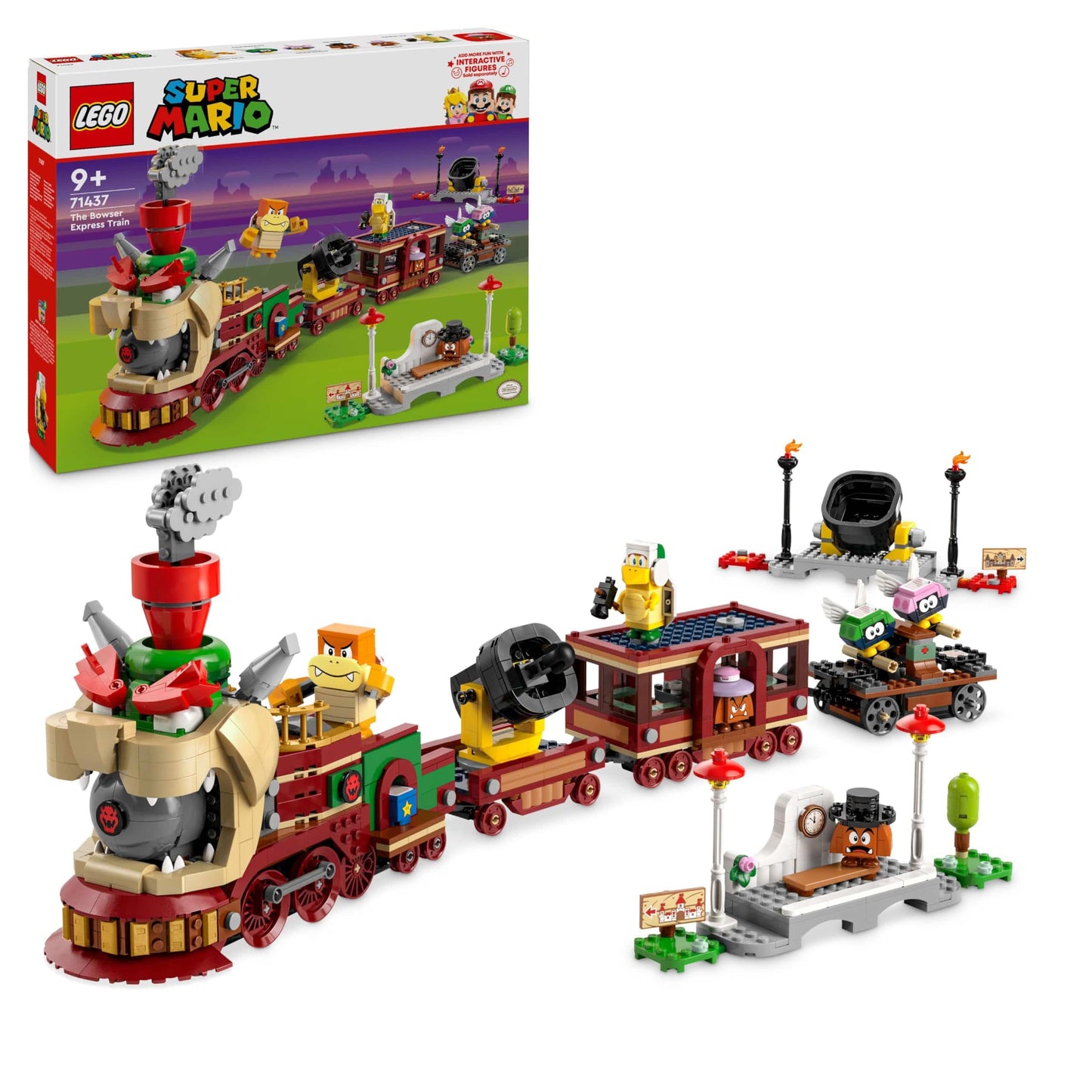 Lego Super Mario - Train Bowser Express