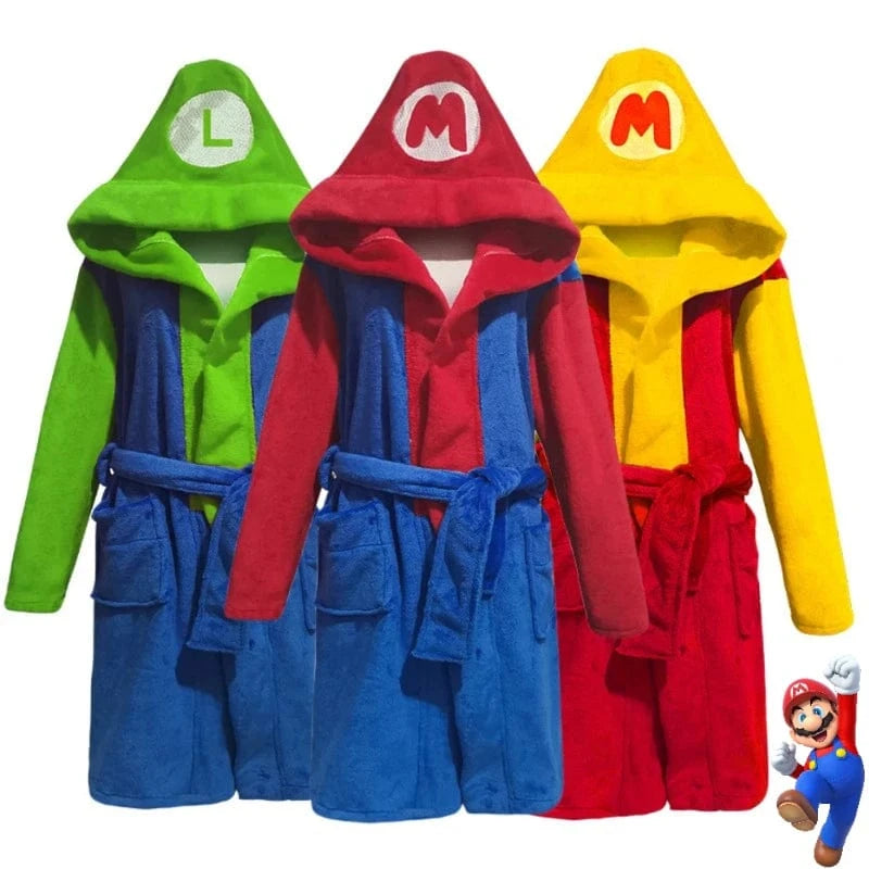 Peignoir Super Mario Jaune