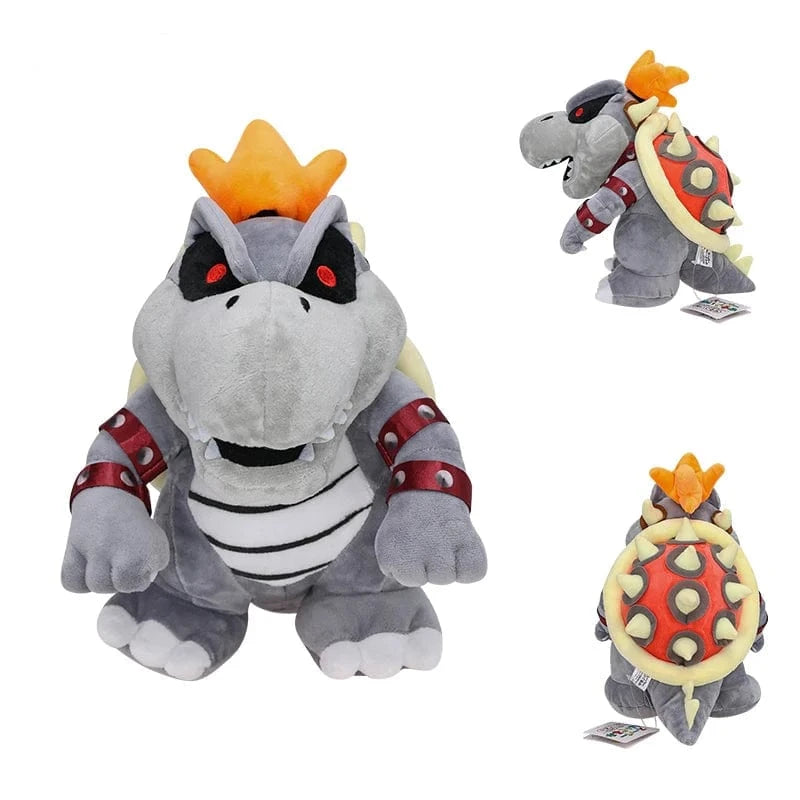 Peluche Mario - Bowser Squelette - 26cm