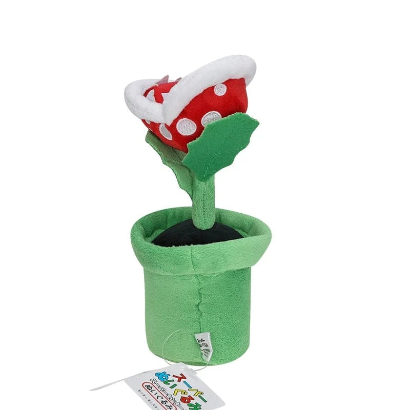 Peluche Mario - Plante Piranha Carnivore - 24cm