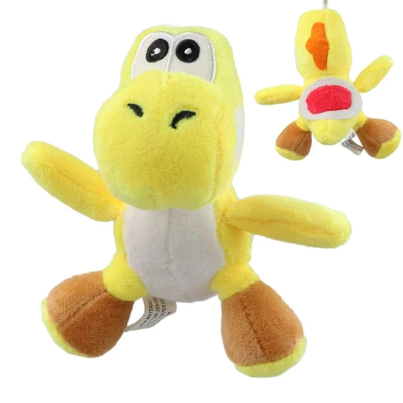 Peluche Mario - Yoshi Jaune - 10cm