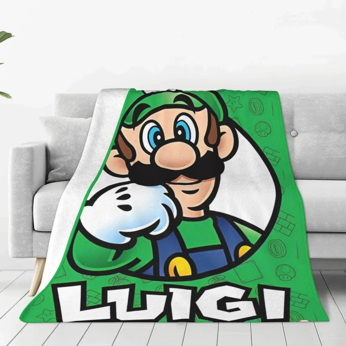 Plaid Frère de Mario - Luigi