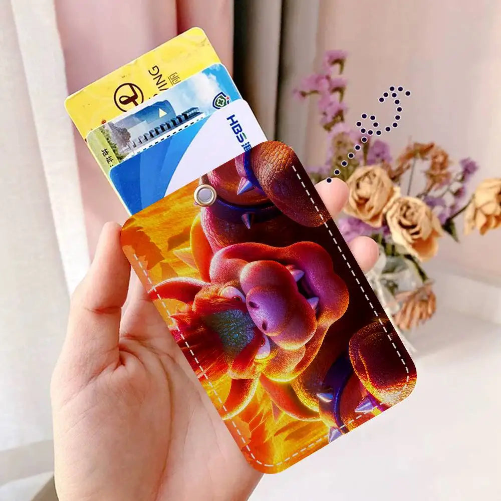Porte-Cartes Mario - Bowser en Gros Plan