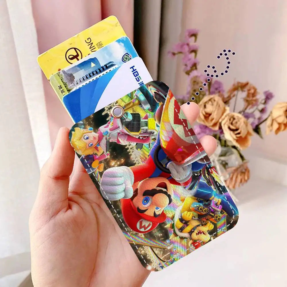 Porte-Cartes Mario Kart - Mario et Wario sur la Piste