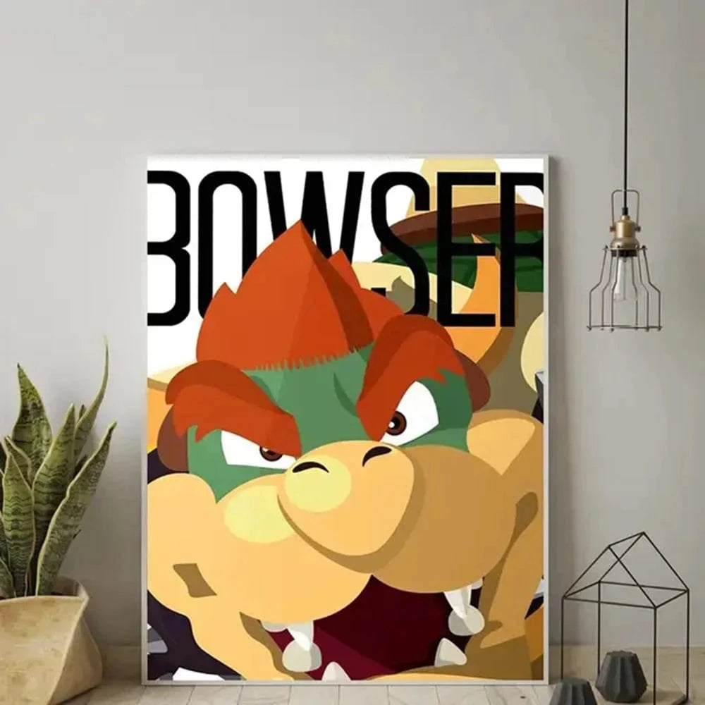 Poster Mario - Bowser