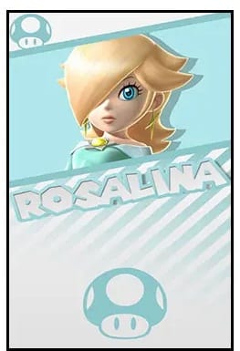 Poster Mario - Harmonie (Rosalina) Carte de Collection