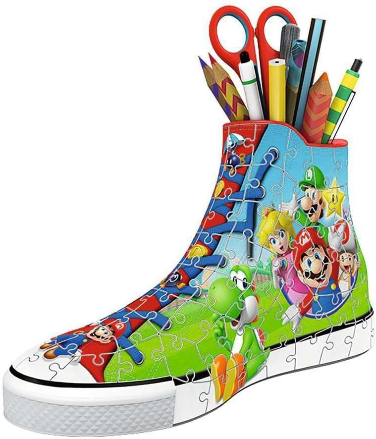 Puzzle Mario 3D - en Forme de Chaussure