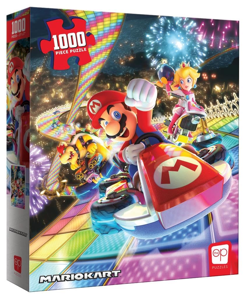 Puzzle Mario Kart - Route Arc-en-Ciel - 1000 Pièces