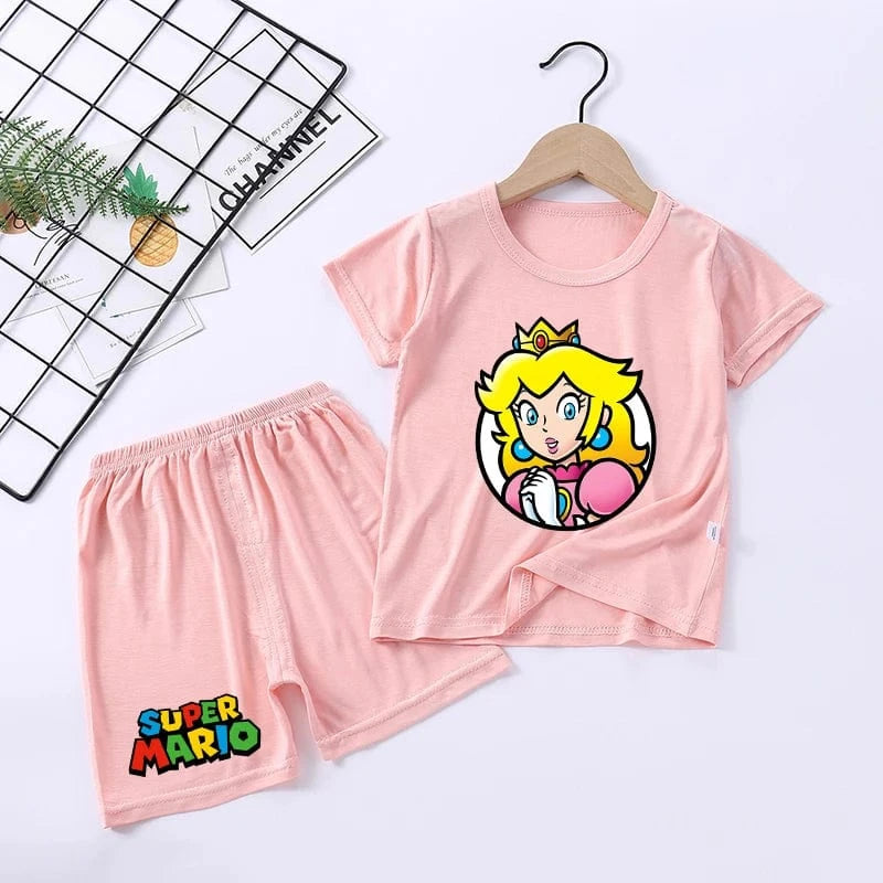 Pyjama Enfant Mario - Princesse Peach
