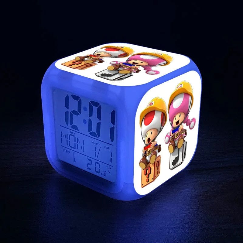 Réveil Mario - Toad et Toadette