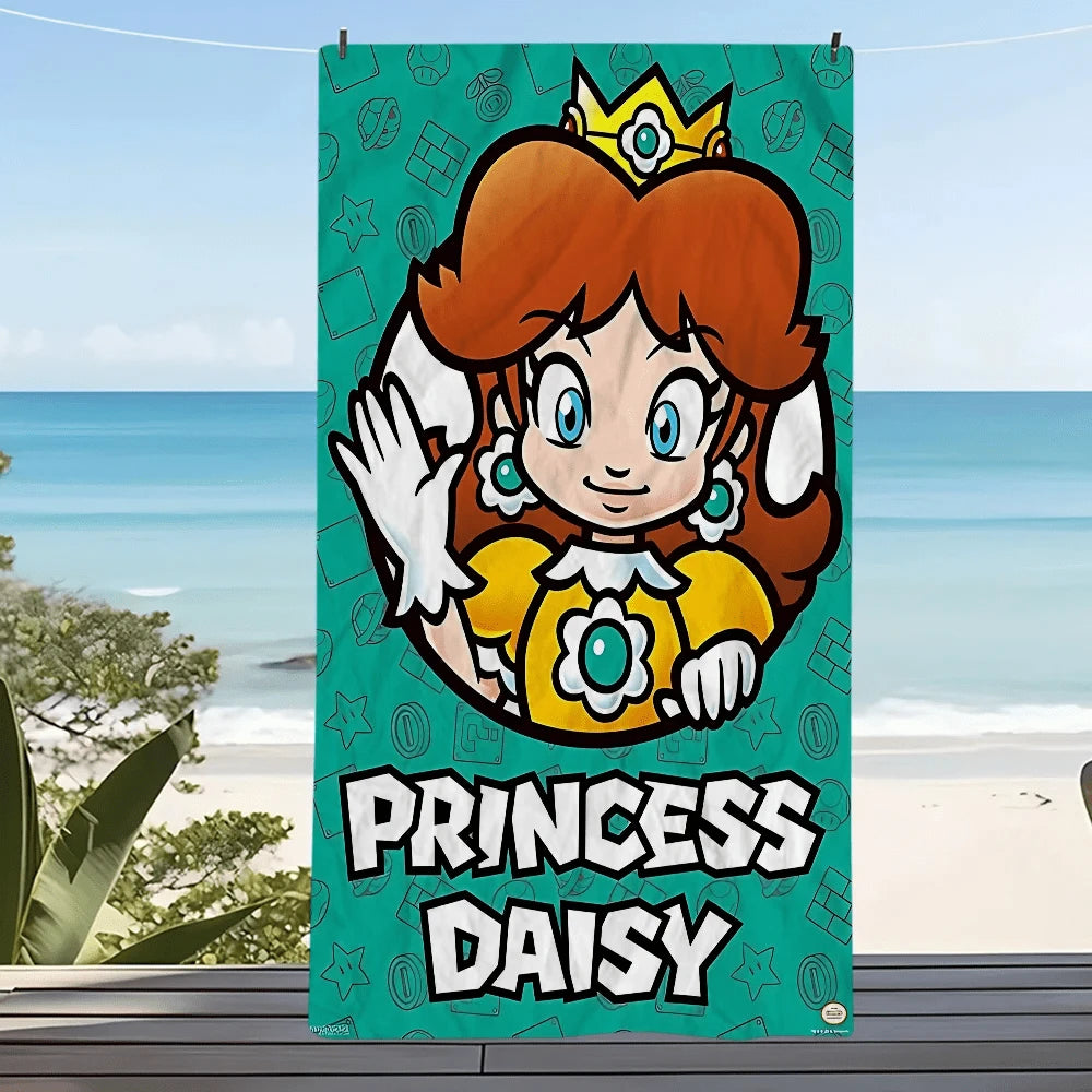 Serviette de Plage Mario - Princesse Daisy