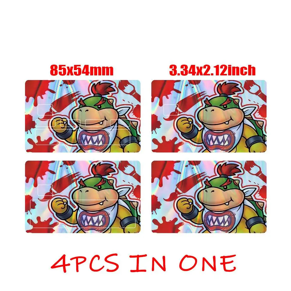 Sticker Carte Bancaire Mario - Bowser Jr