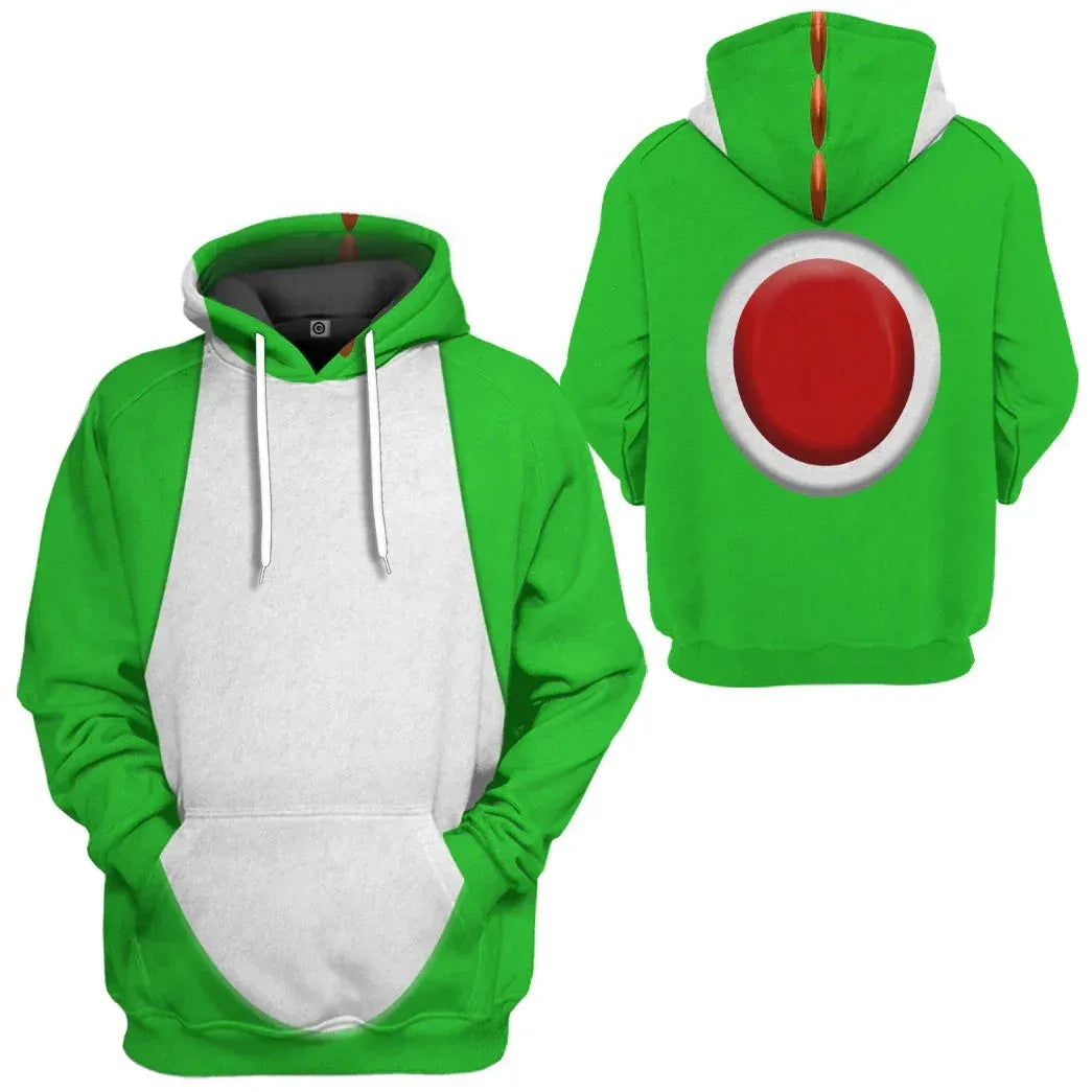 Sweat Cosplay Mario - Carapace de Yoshi