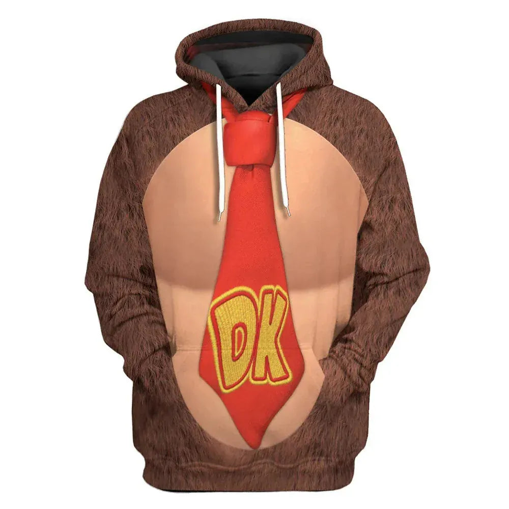 Sweat Cosplay Mario - Cravate de Donkey Kong