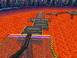 Château de Bowser, circuit de Super Mario Kart