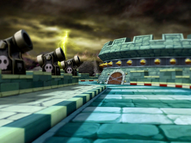 Castle Wall, circuit de Mario Kart Arcade GP