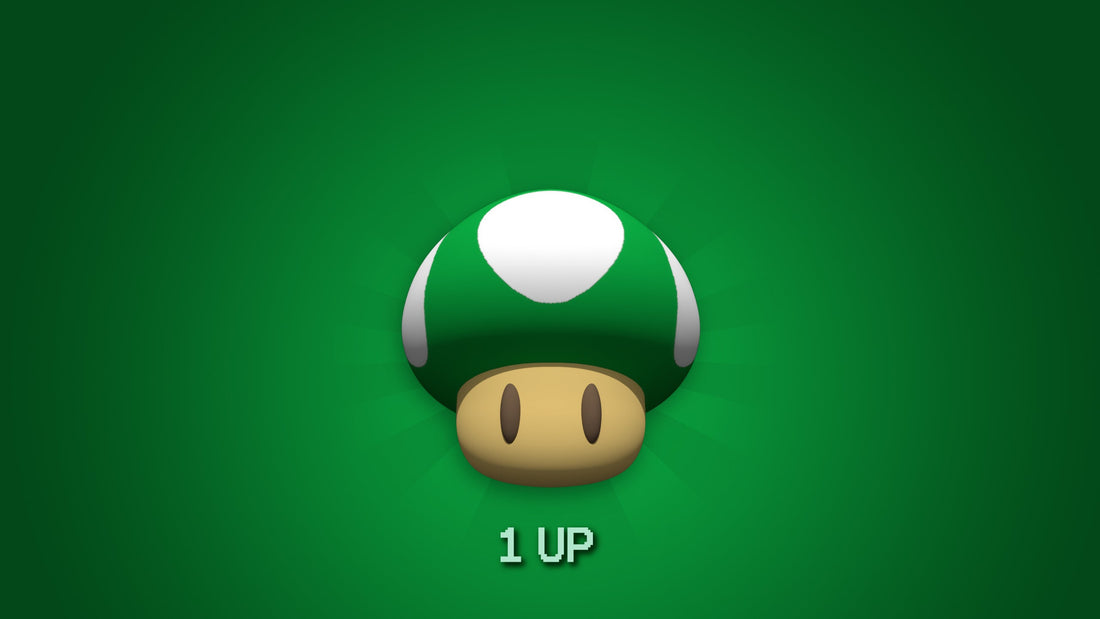 Champignon 1-Up : la vie en plus de Mario