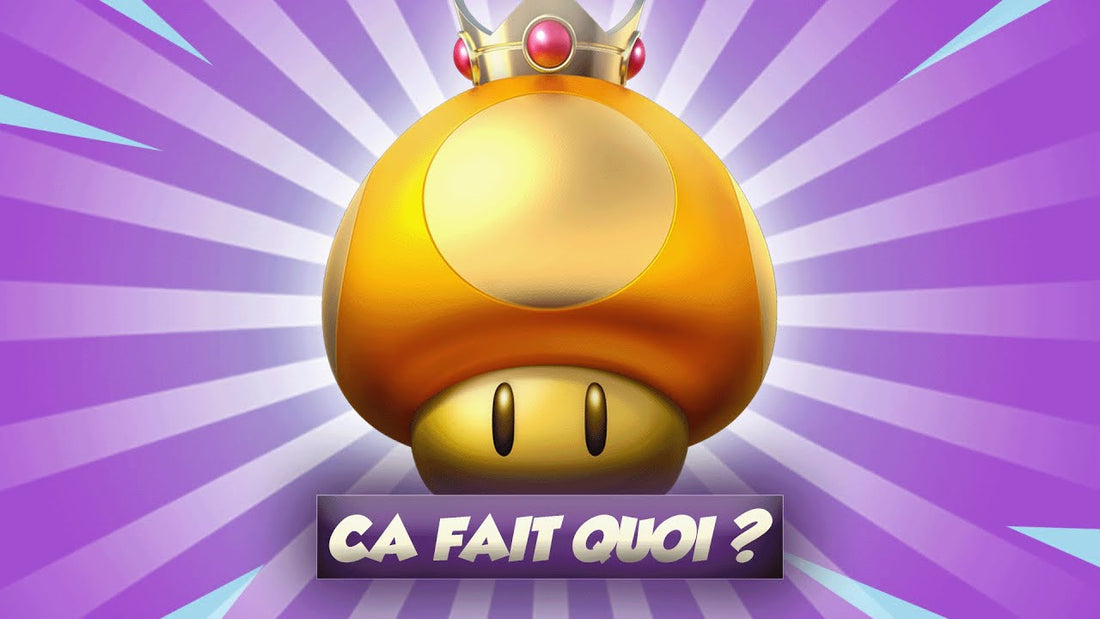 Champignon d'or : l'arme de la remontada Mario Kart