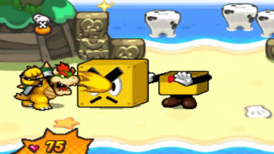 Charlie Bloc : le marchand de blocs de Mario & Luigi