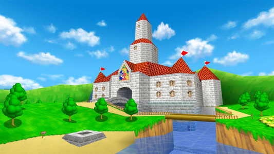 Château de Peach : le hub culte de Mario 64
